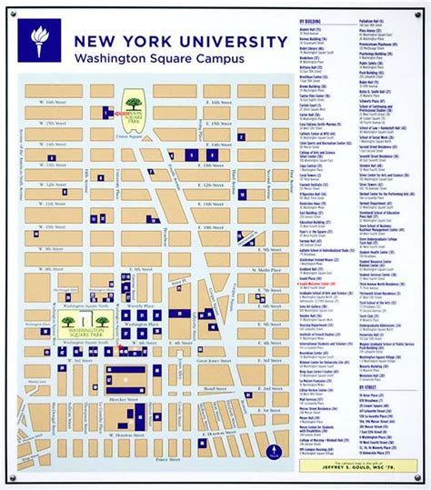 New York University Campus Map - Draw A Topographic Map