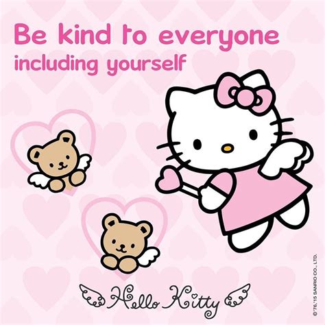 tinkevidia: “Sanrio: Hello Kitty:) ” | Hello kitty, Hello kitty quotes ...