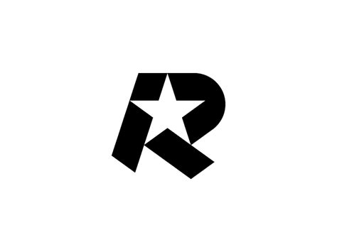 R Star — Logo Design // For SALE by Bohdan Harbaruk 🇺🇦 on Dribbble