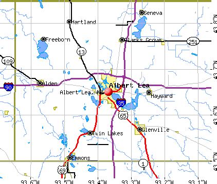 Albert Lea, Minnesota (MN 56007) profile: population, maps, real estate ...