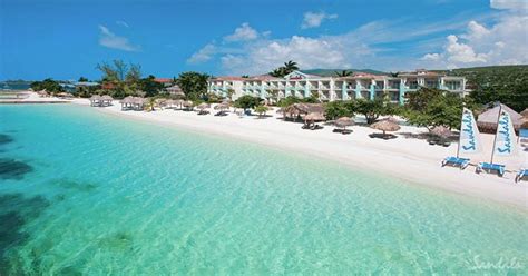 Nice place. Cool Pools. Crowded beach - Review of Sandals Montego Bay ...