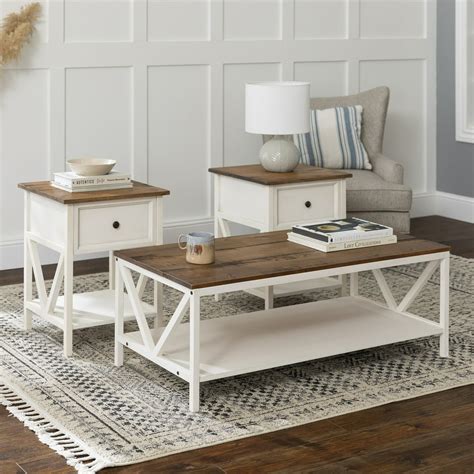 Modern Farmhouse Living Room Tables ~ Granary Multiple | Bodieswasuek