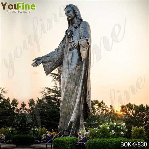 Large Famous Our Lady of Peace Shrine Bronze Statue for Sale BOKK-830 ...