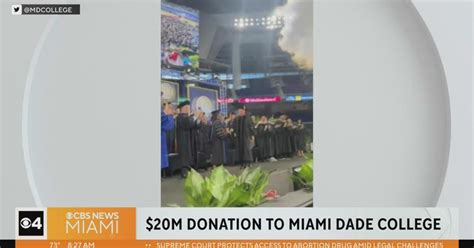 Miami-Dade College receives historic $20 million donation for student ...