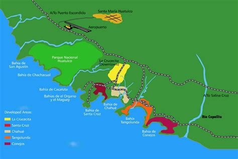 Huatulco Mexico Map: Unlocking the Gateway to Coastal Paradise | Wavecrea