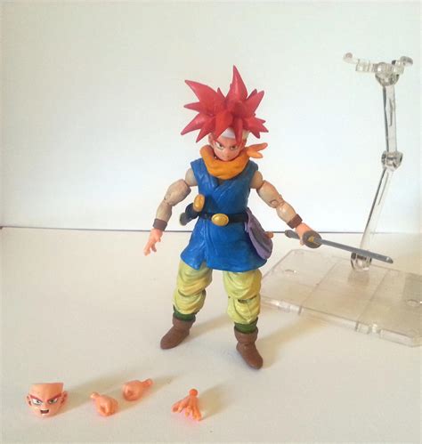 Custom figure: Crono from Chrono Trigger by LexSeifer on DeviantArt