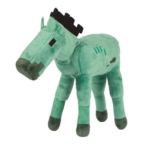 Minecraft Spin Master Zombie Horse Plush | Animal plush toys, Minecraft ...