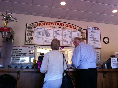 Menu at Goodwood Grill restaurant, Baton Rouge