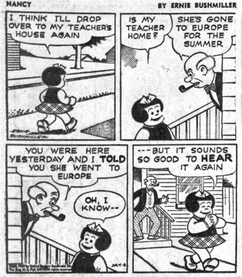 Nancy Comics by Ernie Bushmiller on Twitter: "Nancy By Ernie Bushmiller ...