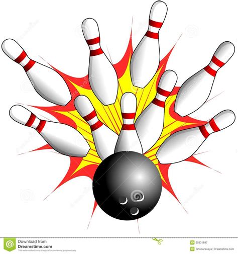 Bowling Pin Clipart at GetDrawings | Free download