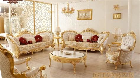 Classic Italian Design Wooden Living Room Furniture Luxury Wooden ...