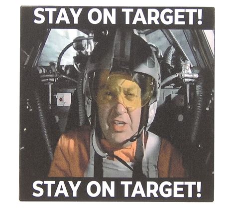 Star Wars Stay On Target Funny Bathroom Toilet Sign Shelf Sitter Wall ...