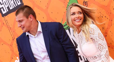 Gronk And His Girlfriend Camille Kostek Are Having A Hell Of A Time In ...