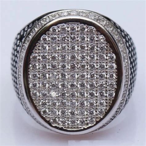 Hammered Signet Ring | FULL-SILVER