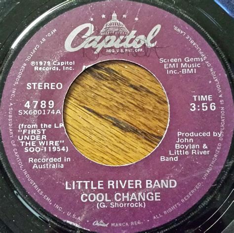 Little River Band – Cool Change (1979, Jacksonville Pressing, Vinyl ...