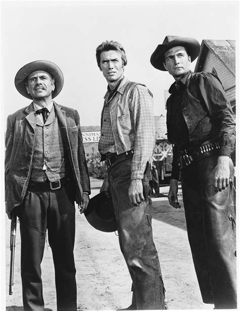 gary merrill, clint eastwood, eric fleming - "rawhide" | Clint Eastwood ...