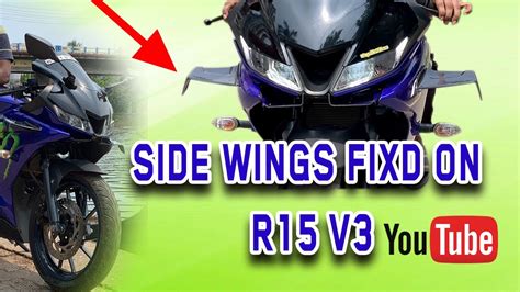 R15 v3 Fly Wings Fixed | side winglet | Unboxing | Aerodynamic ...