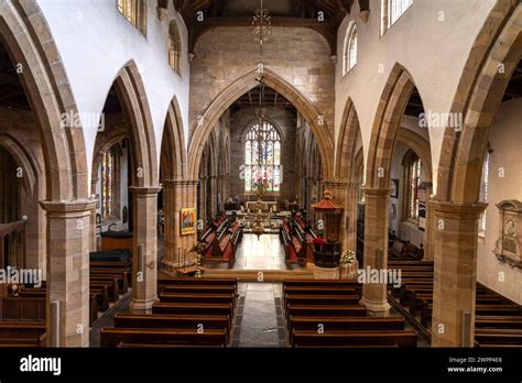 Lancaster priory interior hi-res stock photography and images - Alamy