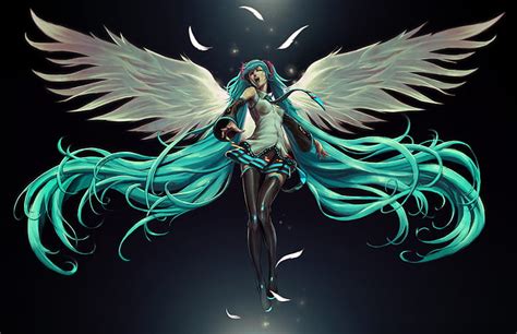 1920x1080px | free download | HD wallpaper: anime girl, wings, hd ...