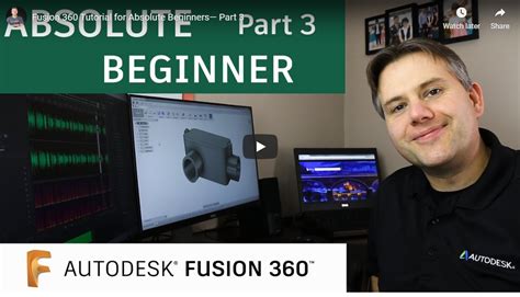 Fusion 360 Tutorial for Absolute Beginners part 3 - Batchforce