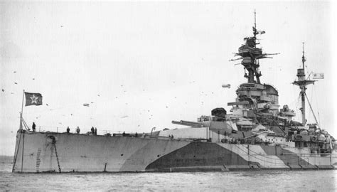 Soviet Union battleship Arkhangelsk (former HMS Royal Sovereign), Scapa ...