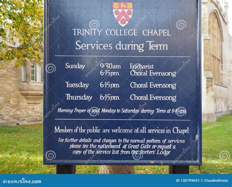 Trinity College in Cambridge Editorial Photo - Image of college ...