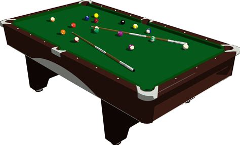 Billiard table PNG