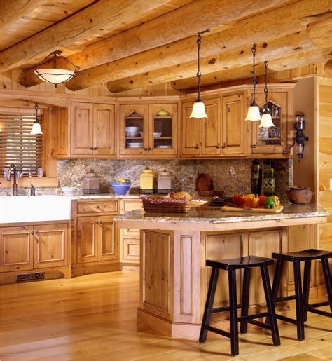 Log Cabin Kitchens: How To Create A Cozy And Rustic Feel - Kitchen Ideas