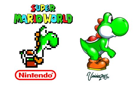 Super Mario World Yoshi Colors