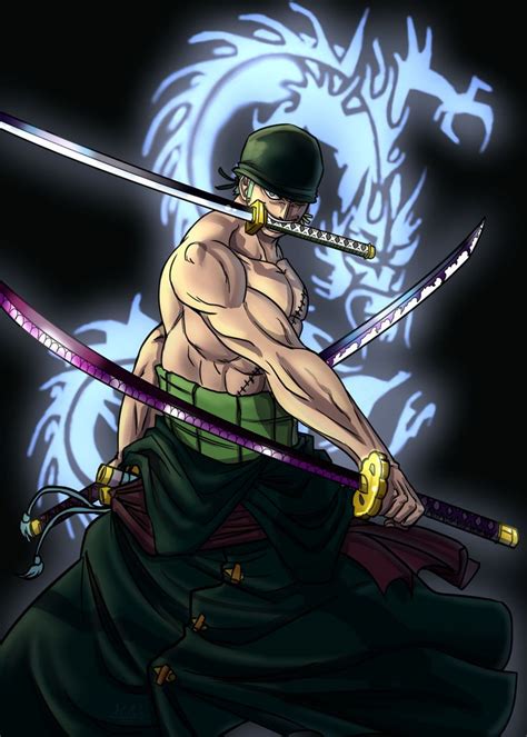 Roronoa Zoro by ACPuig on DeviantArt | Manga anime one piece, One piece ...