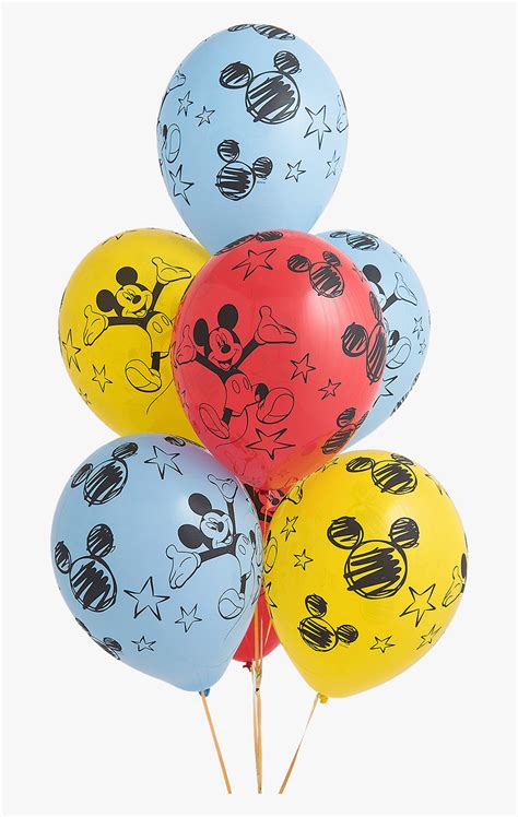 Mickey Balloons Clip Art