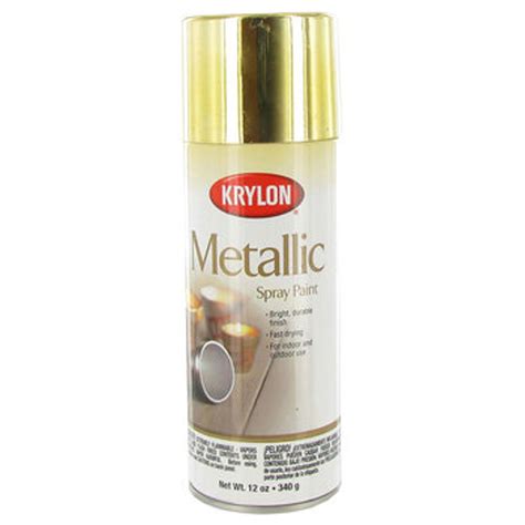 Krylon Brass Metallic Spray Paint (K02204)