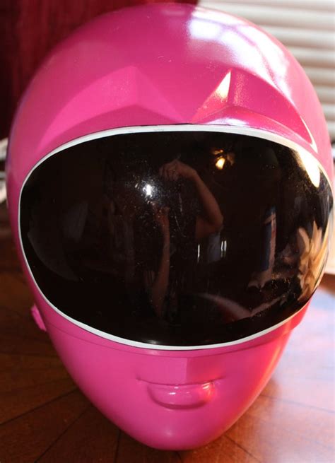 Zeo pink Power Ranger Helmet Cosplay Finished helmet MMPR