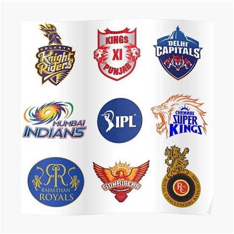 Ipl Cricket Team Wall Art | Redbubble