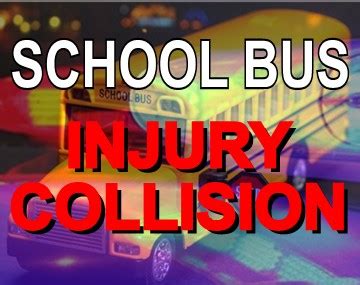 HEAD-ON INJURY COLLISION INVOLVING A SCHOOL BUS CARRYING THIRTY ONE ...