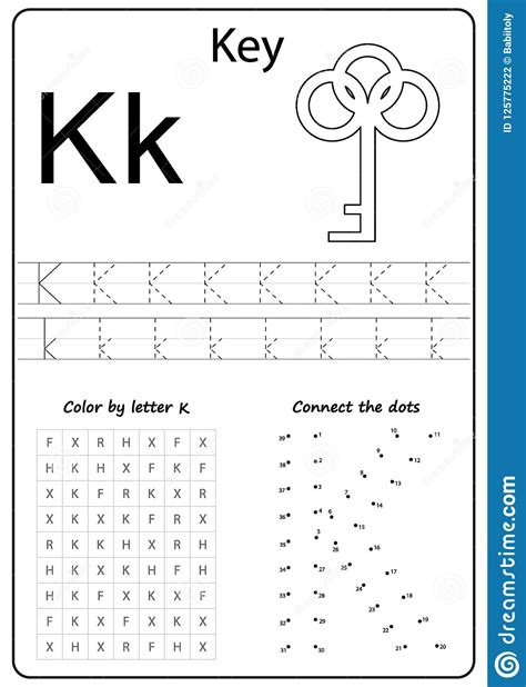 Letter K Worksheets For Preschool – AlphabetWorksheetsFree.com