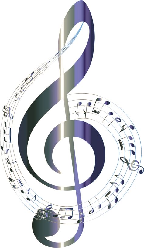 Musical note Clef Clip art - musical png download - 1354*2342 - Free ...