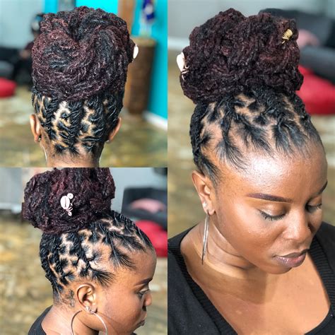 5 Most Stylish Updo Hairstyles For Locs – The FSHN