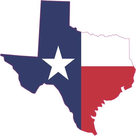 7in x 7in Die Cut Texas State Flag Bumper Sticker Vinyl Window Decal ...