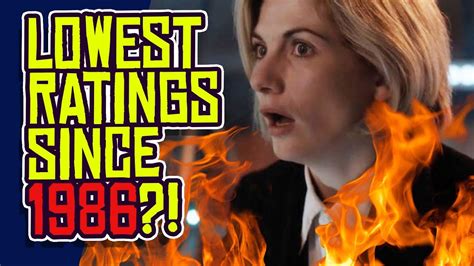 Doctor Who Series 12 Ratings WORST Since 1986?! - YouTube