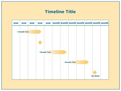 Project Timeline Template Sheets