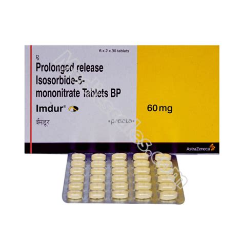 Imdur 60 Mg | isosorbide mononitrate | Uses | Side Effects