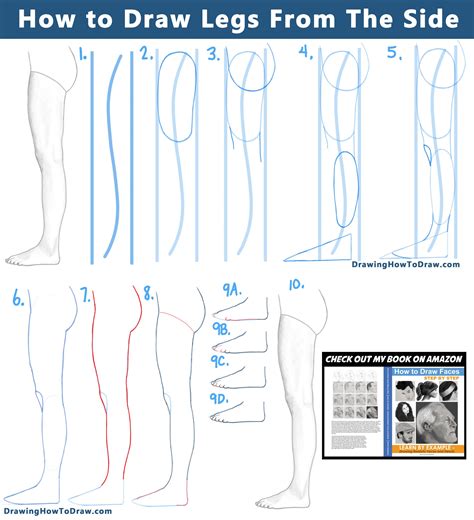 How to Draw Legs and Feet – a Huge Guide to Drawing Legs and Feet Step ...