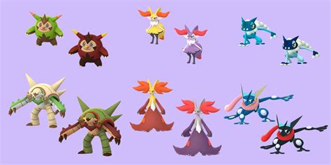 This is How Shiny Kalos Starter Evolutions Will Look In Pokémon GO