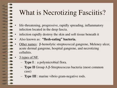 Necrotizing Fasciitis Causes