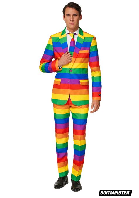 Men's Rainbow Suitmeister Suit Costume