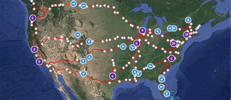 Maps Mania: Live Real-Time Map of Amtrak Trains