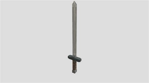 [ Minecraft ] 3D Iron Sword - Download Free 3D model by HashtagLoulou ...