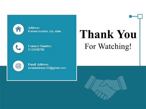 Thank You For Watching Ppt Styles Master Slide | PowerPoint Slide ...