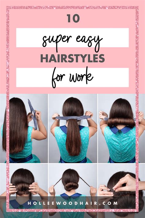 10 Easy Hairstyles For Work・2023 Ultimate Guide